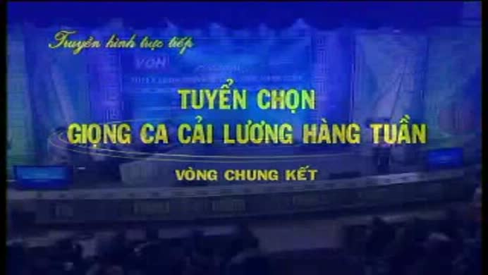 Giọng ca cải lương 14/06/2014 - Phần 1